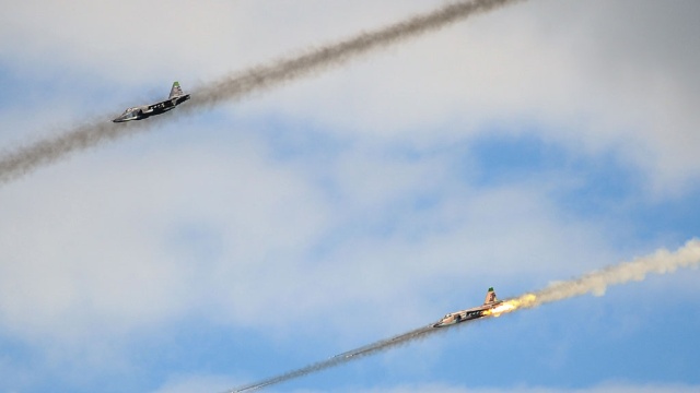 Россия уничтожила позицию зенитной артиллерии ИГ в центральной части Сирии